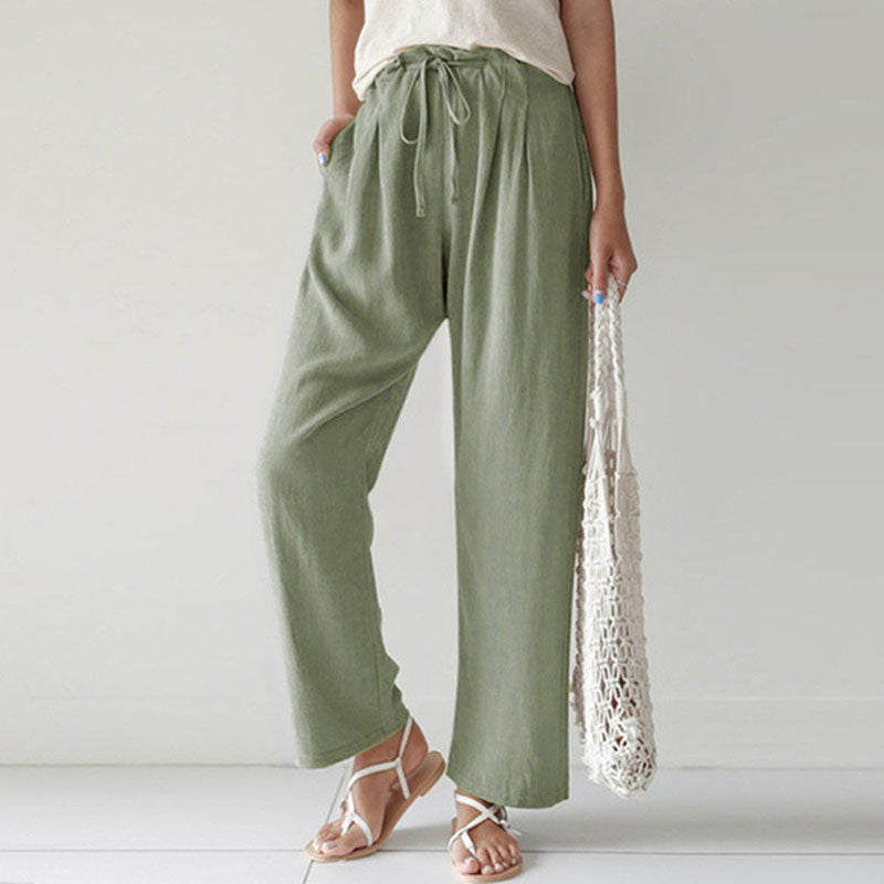 Greta | Relaxed Trousers with Drawstring