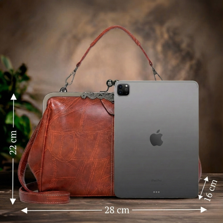 Eleanor™ | Vintage Vegan Leather Handbag