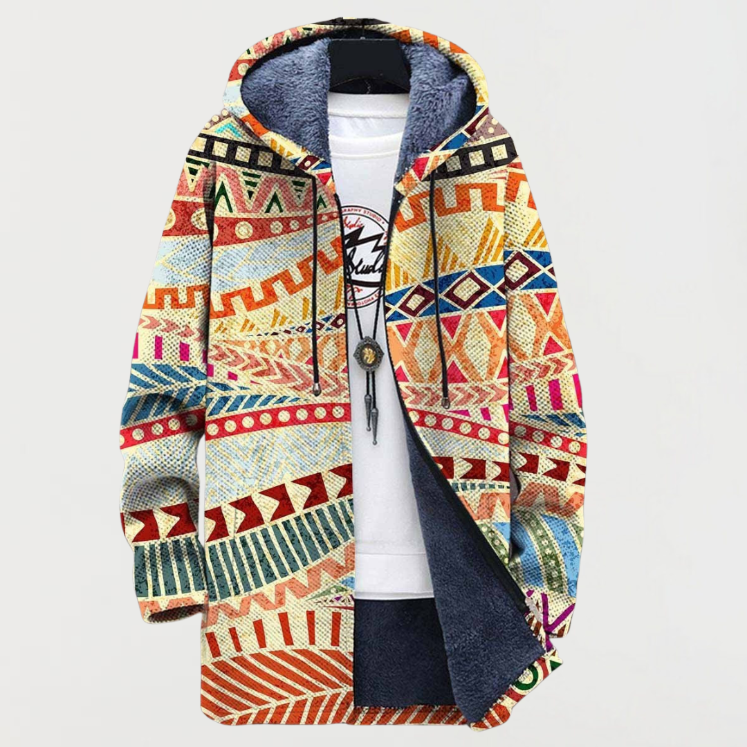 Maureen – Jacket with Ethnic Pattern