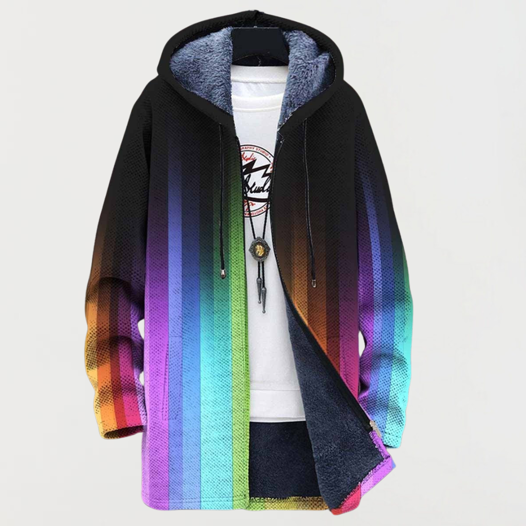 Sinéad – Jacket with Rainbow Gradient