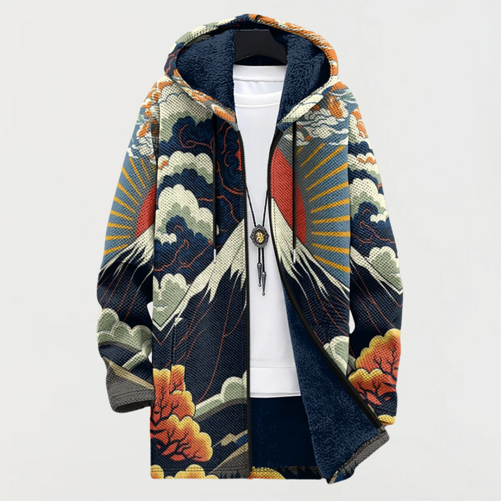 Geraldine – Jacket in Mountain Morning Design