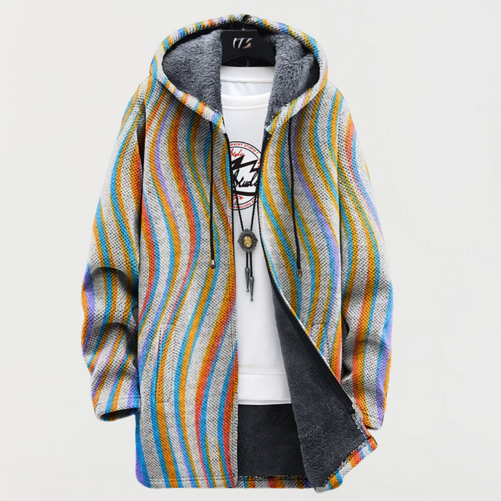 Eileen – Jacket with Wave Stripes
