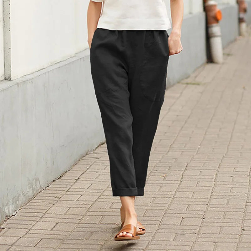 Viktoria | Wide Trousers with Pockets