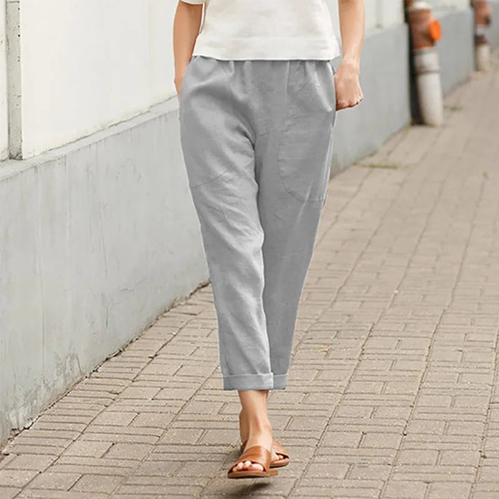 Viktoria | Wide Trousers with Pockets