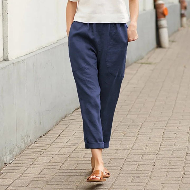Viktoria | Wide Trousers with Pockets