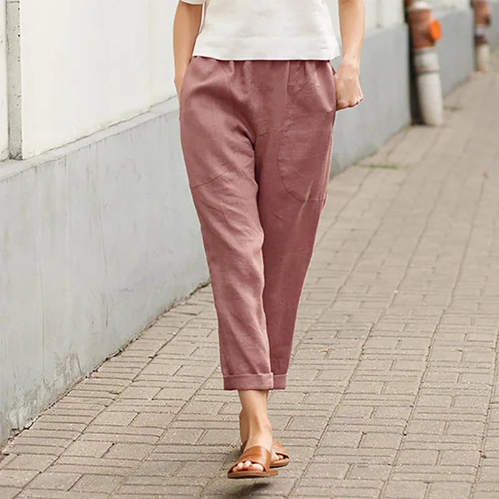 Viktoria | Wide Trousers with Pockets