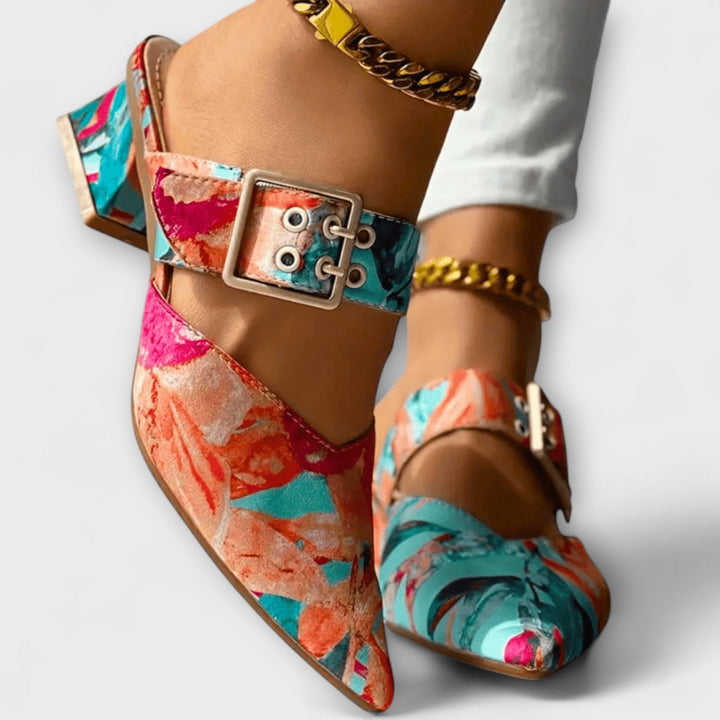 Doirdhonn - Comfort Twotone Heels