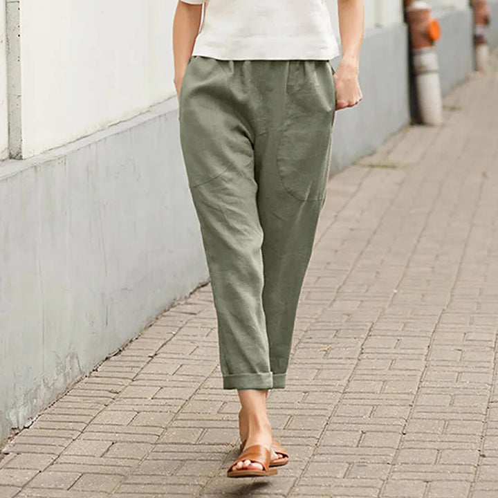 Viktoria | Wide Trousers with Pockets