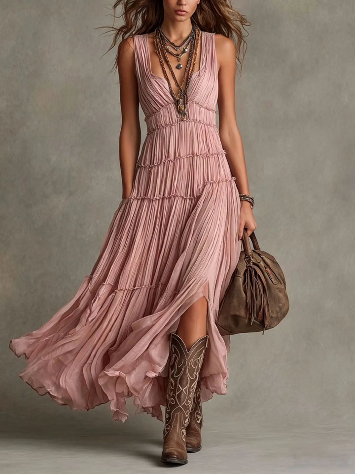 Sionann - Dress Pleated