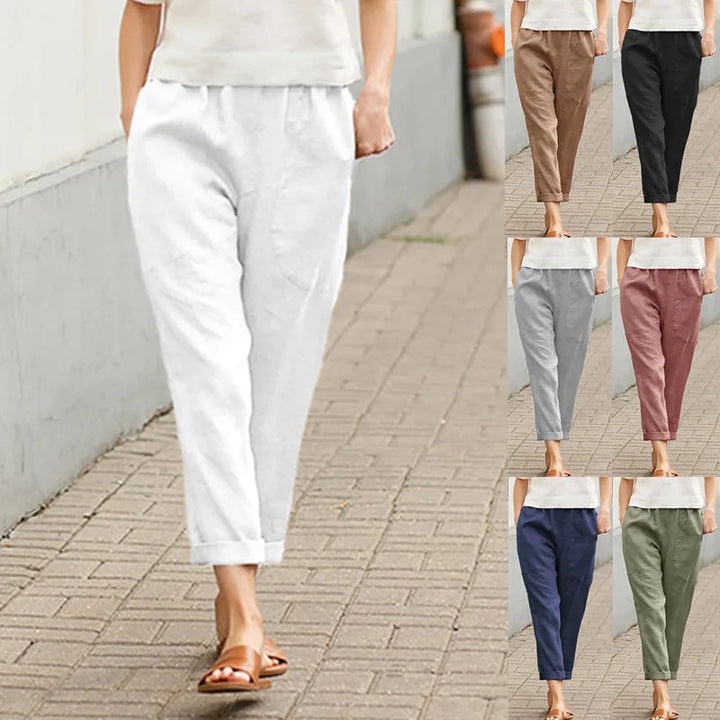Viktoria | Wide Trousers with Pockets
