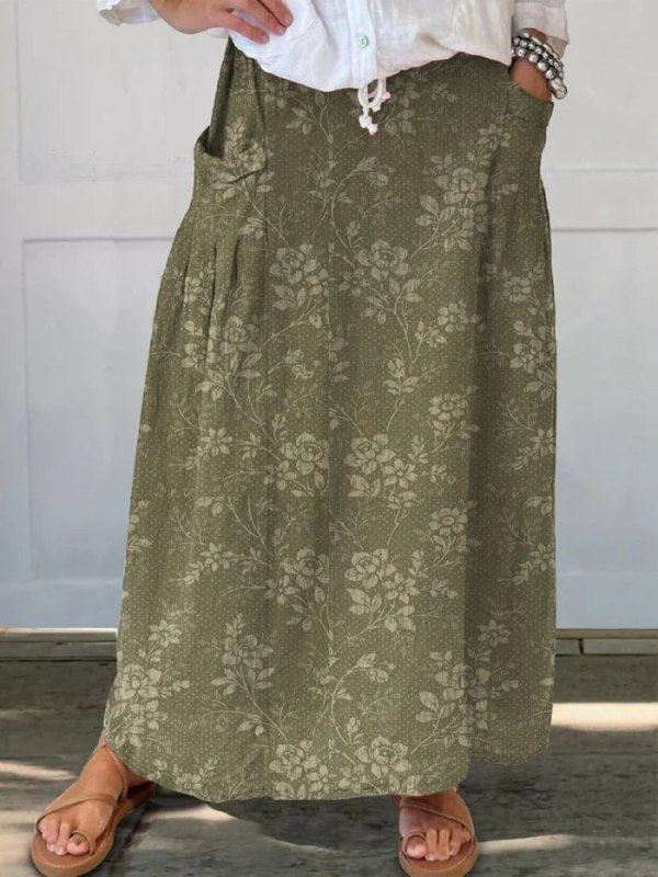 Johanna | Lightweight Printed Skirt