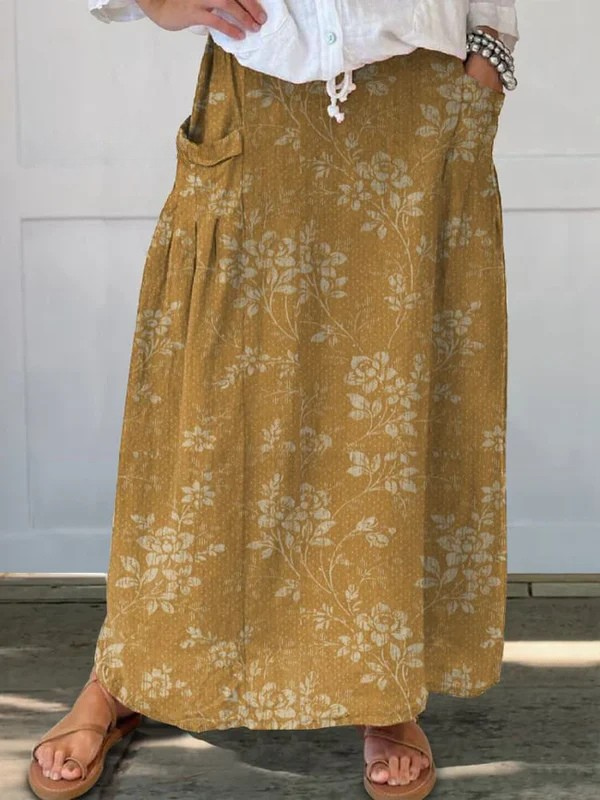 Johanna | Lightweight Printed Skirt