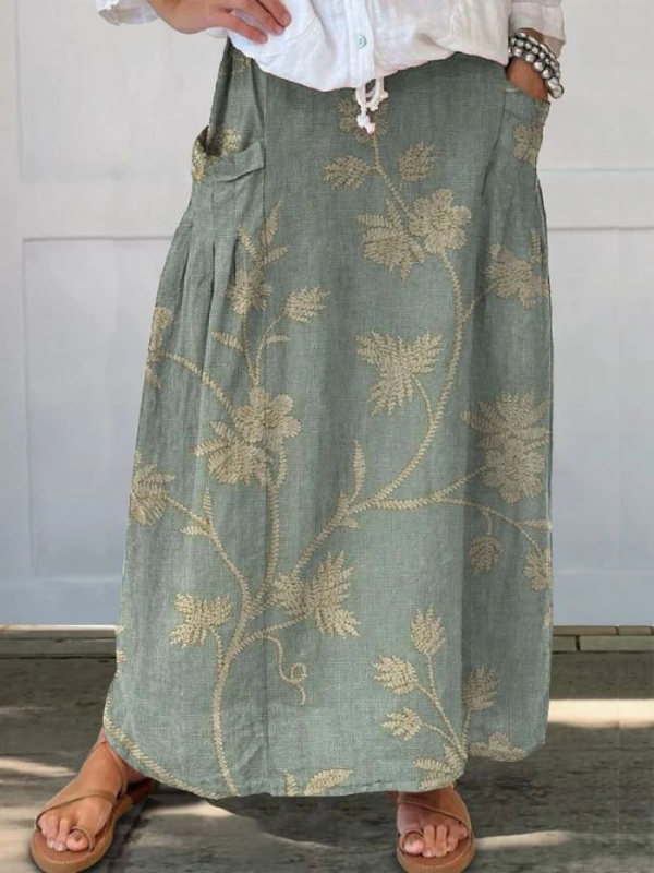 Marie | Light Printed Skirt