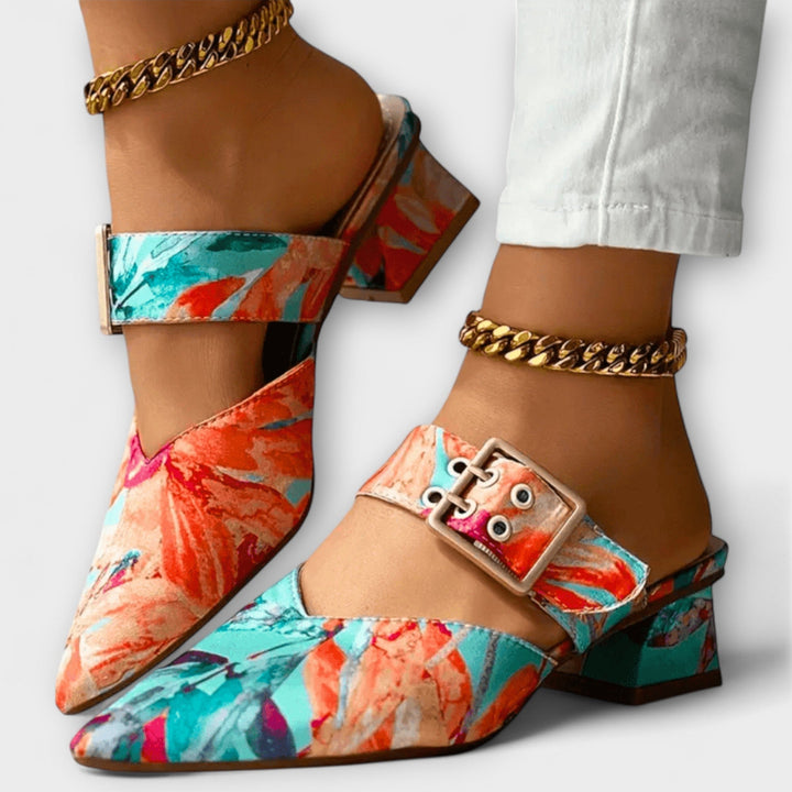 Doirdhonn - Comfort Twotone Heels