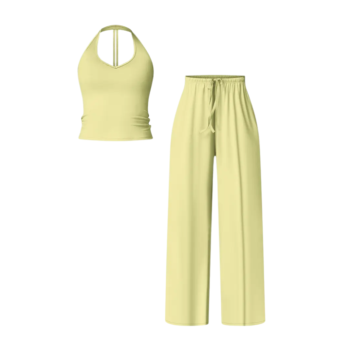 RORY™ – Active Crop Tank & Wide Leg Set
