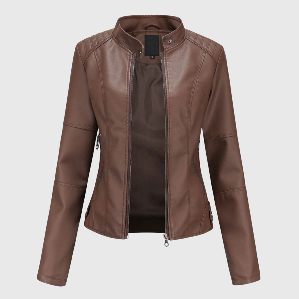Helene | Elegant Ladies' Leather Jacket