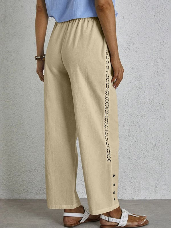 Sophie | Relaxed Trousers with Buttons