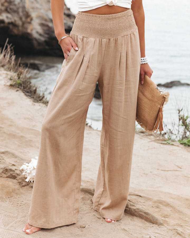 Martha | Wide Beach Trousers