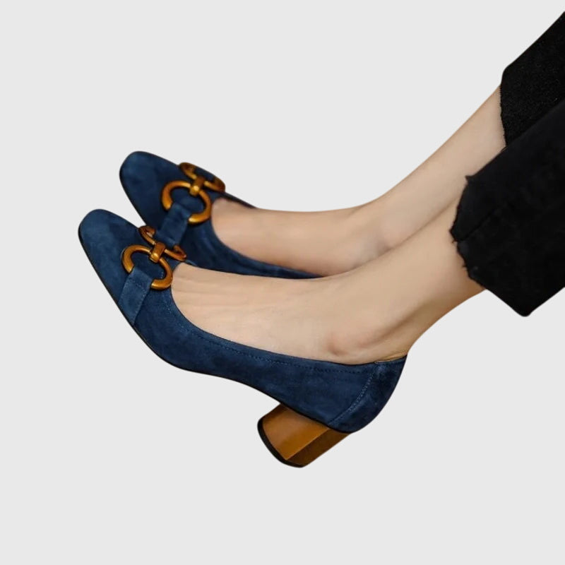 Faineog - Comfort Patent Heels