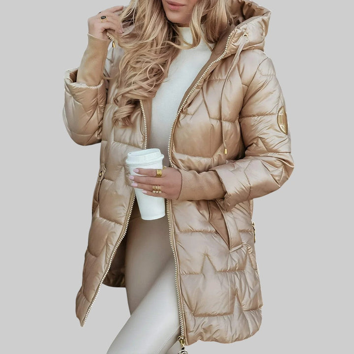 Ida | Elegant Autumn Coat with Hood