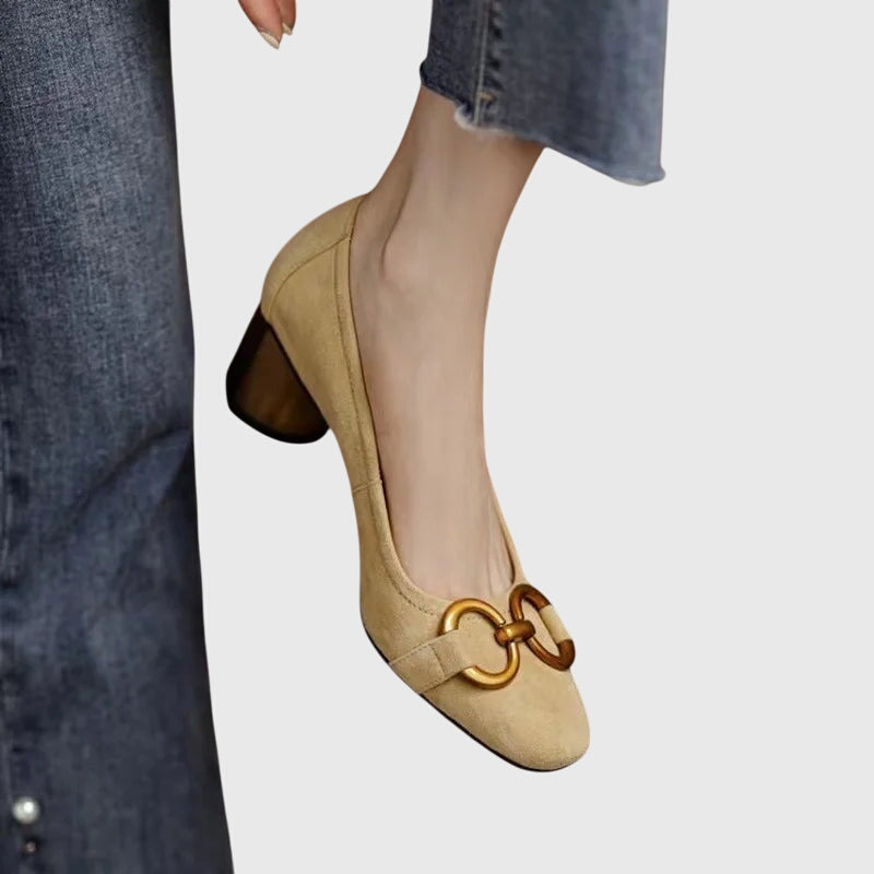 Faineog - Comfort Patent Heels