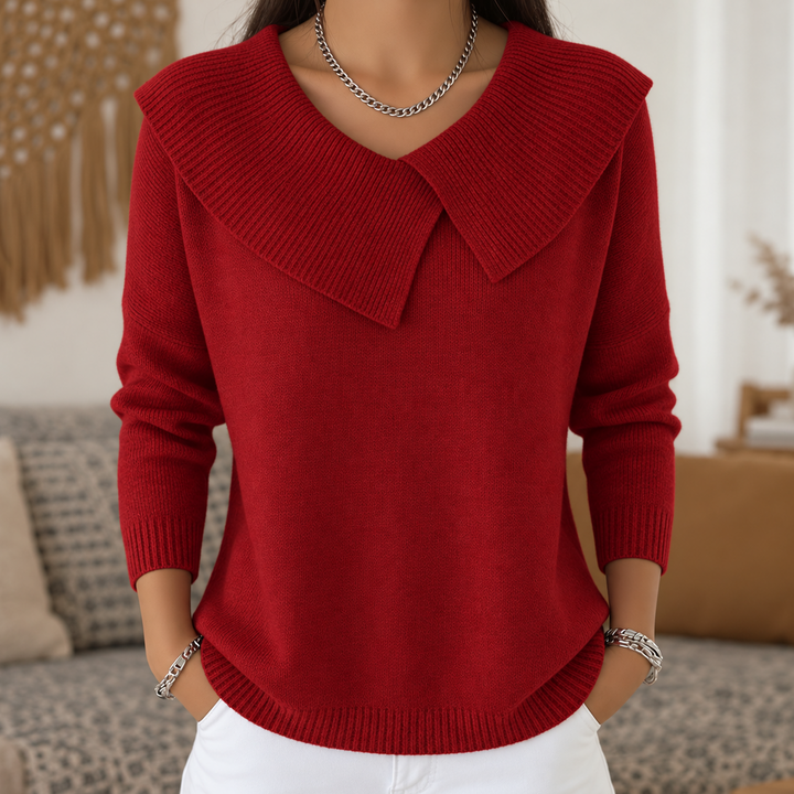 Beverly | Cozy Cowl Neck Sweater