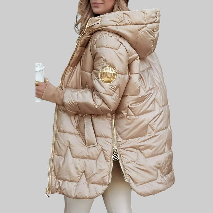 Ida | Elegant Autumn Coat with Hood