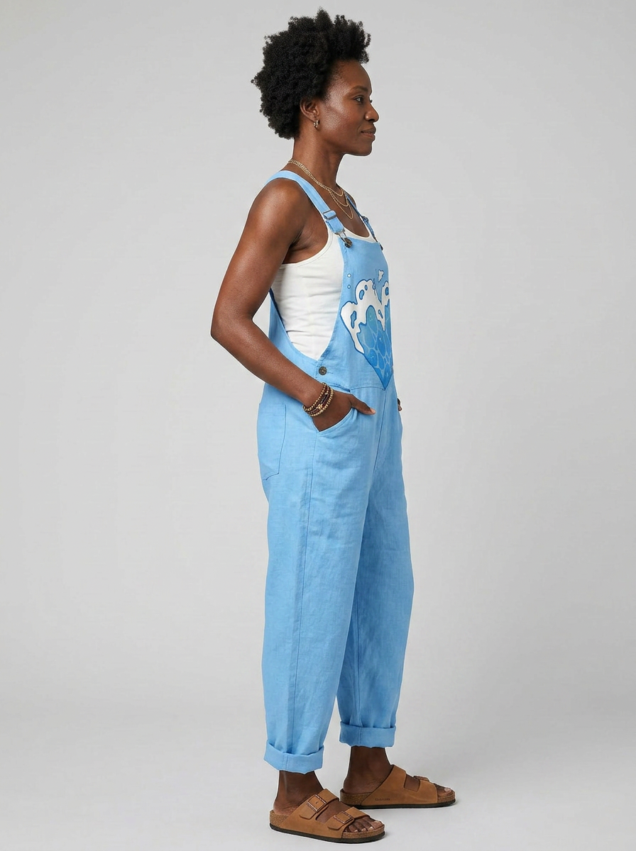 Mairead - Casual Jumpsuit Ocean Heart