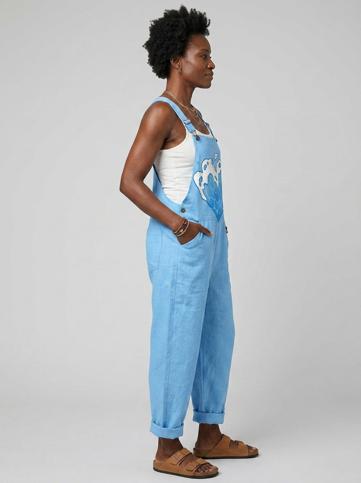 Mairead - Casual Jumpsuit Ocean Heart