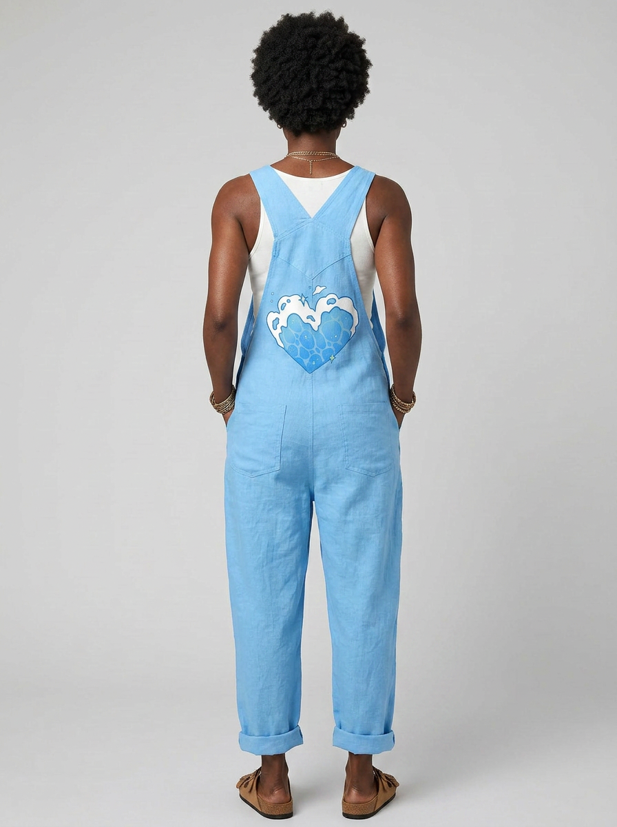 Mairead - Casual Jumpsuit Ocean Heart