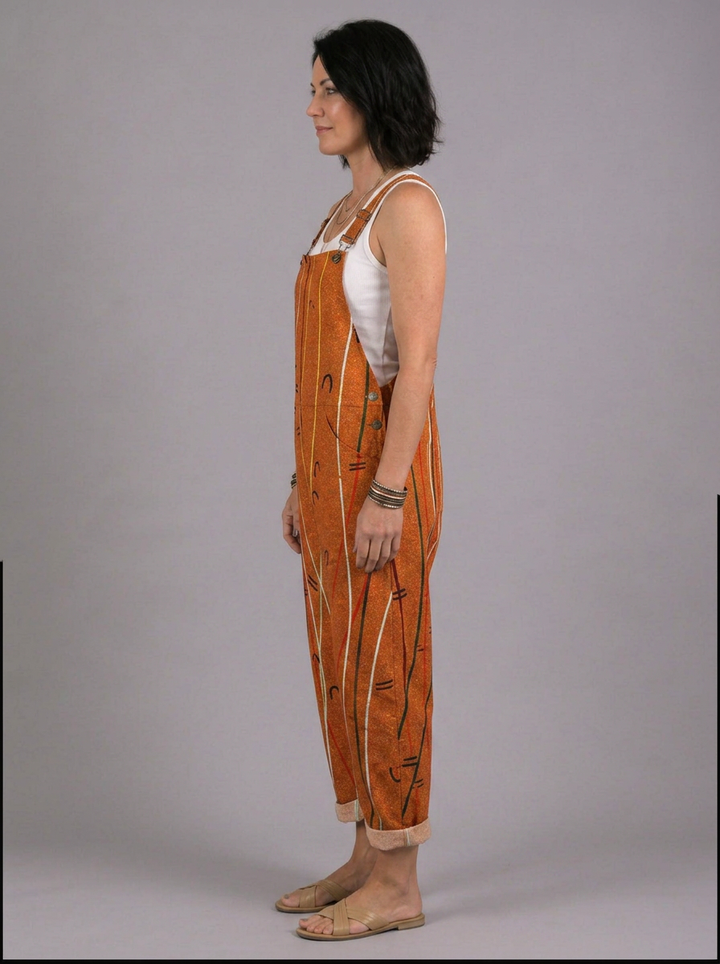 Nora - Striped boho jumpsuit