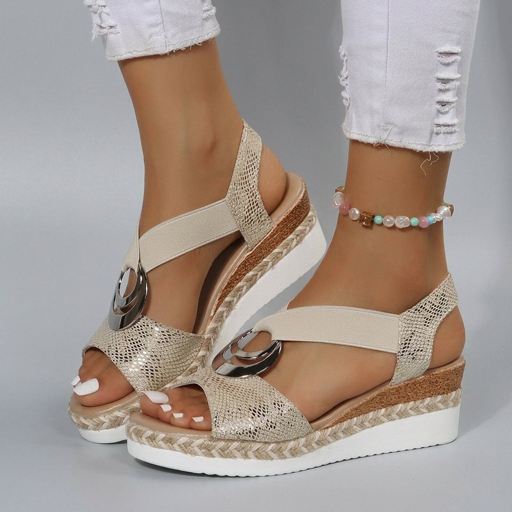 Elegant platform sandals – Niamh Dublin