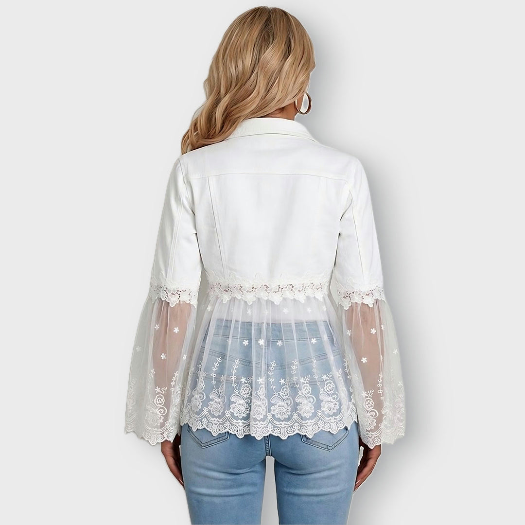 Addison | Lace-Panel Jacket