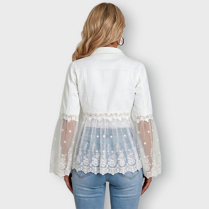 Addison | Lace-Panel Jacket